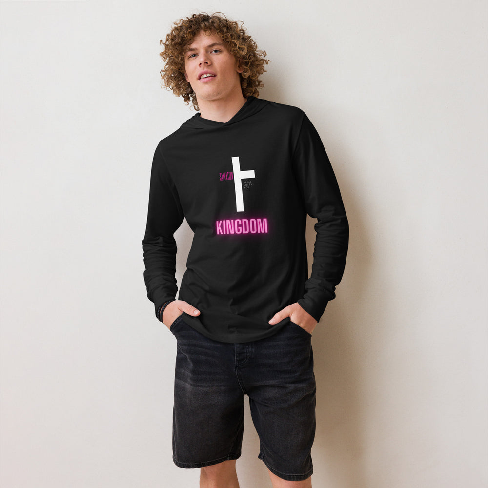 Black Long-Sleeve Kingdom Excellence T-Shirt Hoodie