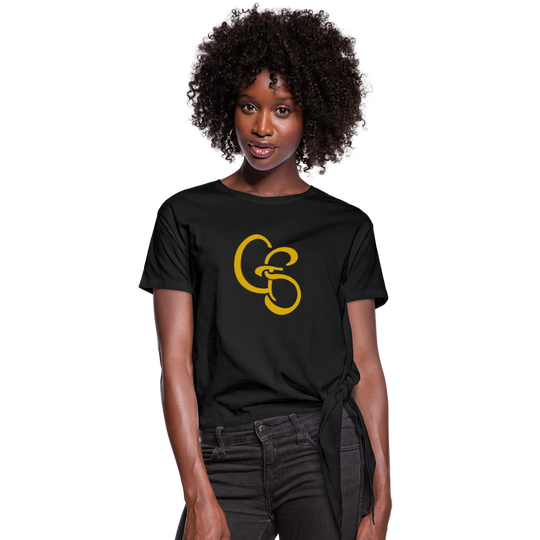 Women's GS Knotted T-Shirt - black