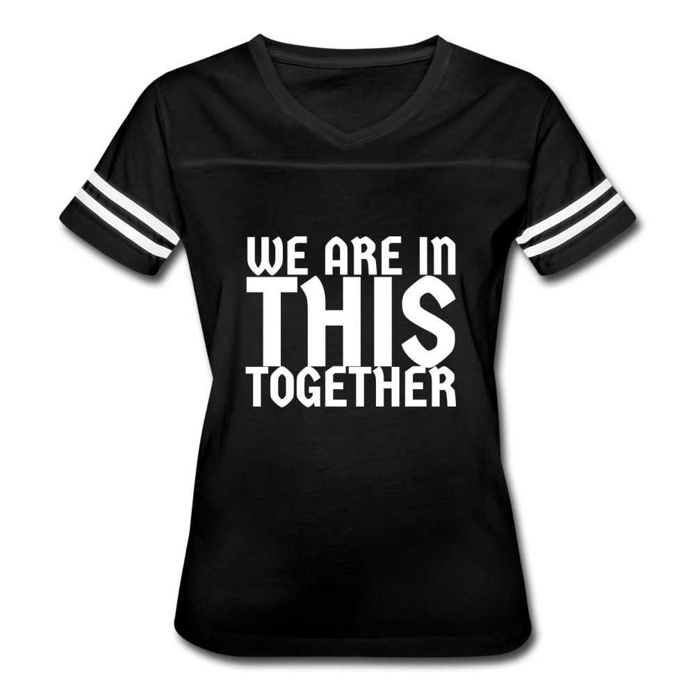 Women’s Vintage Sport "In This Together" - black/white
