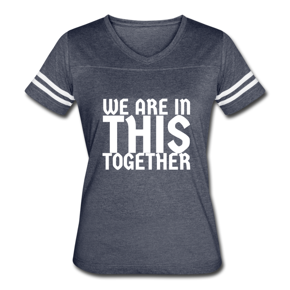 Women’s Vintage Sport "In This Together" - vintage navy/white