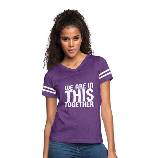 Women’s Vintage Sport "In This Together" - vintage purple/white